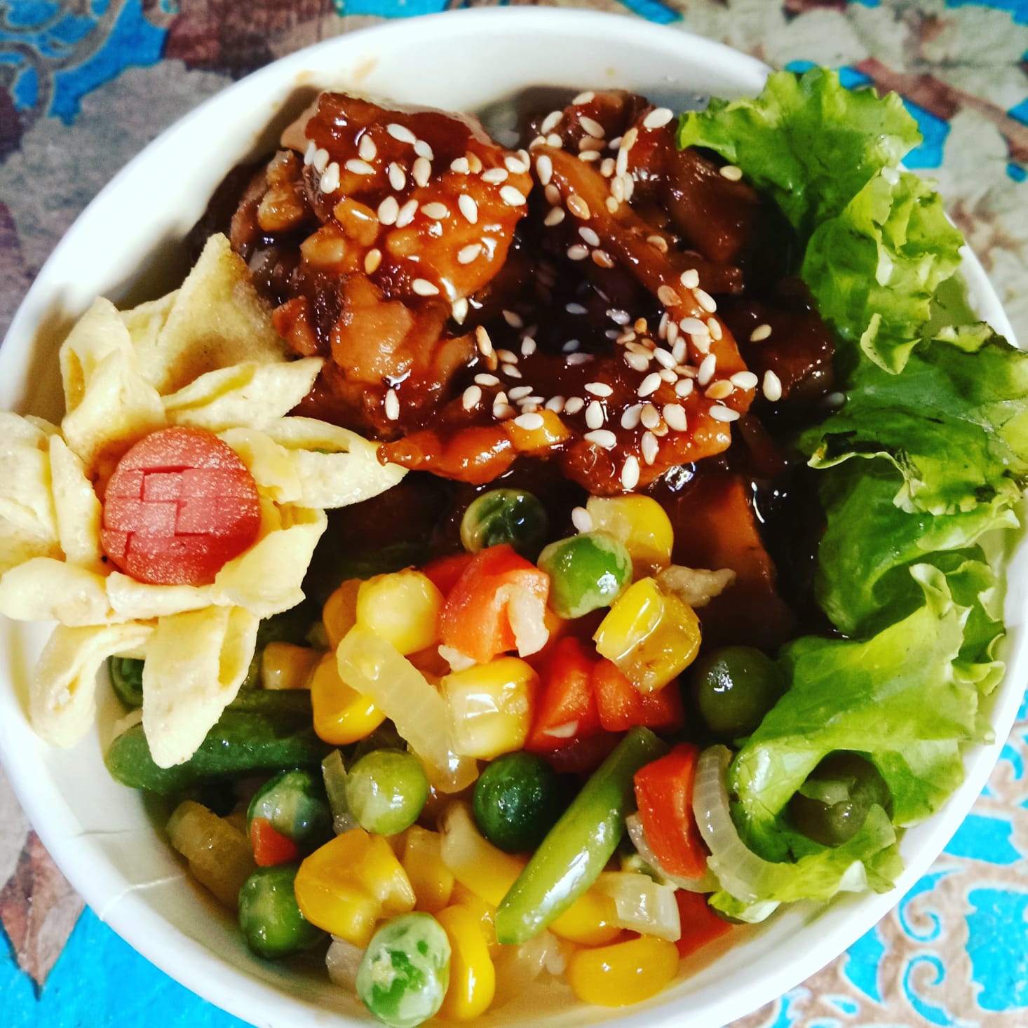 Rice Bowl Ayam Teriyaki